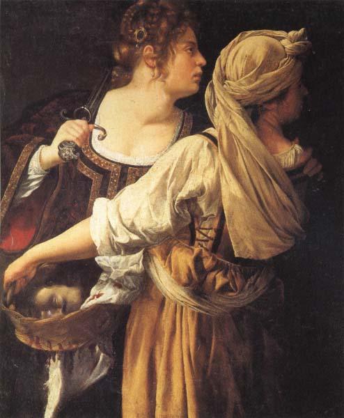 Artemisia gentileschi Judith and Her Maidser oil painting image